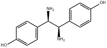 Phenol, 4,4'-[(1R,2R)-1,2-diamino-1,2-ethanediyl]bis- (9CI) 结构式