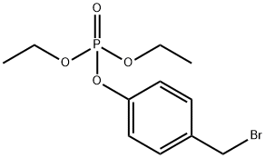 4-(溴甲基)苯基磷酸二乙酯 结构式