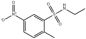 N-Ethyl-2-methyl-5-nitrobenzenesulfonamide 结构式