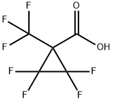 Cyclopropanecarboxylic acid, 2,2,3,3-tetrafluoro-1-(trifluoromethyl)- 结构式