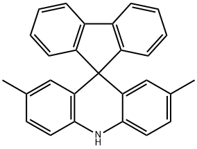 SPIRO[ACRIDINE-9(10H),9'-[9H]FLUORENE], 2,7-DIMETHYL- 结构式