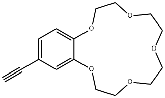 4'-ethynylbenzo-15-crown-5 结构式