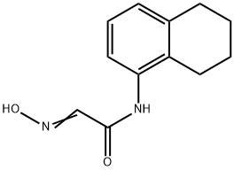 Acetamide, 2-(hydroxyimino)-N-(5,6,7,8-tetrahydro-1-naphthalenyl)- 结构式
