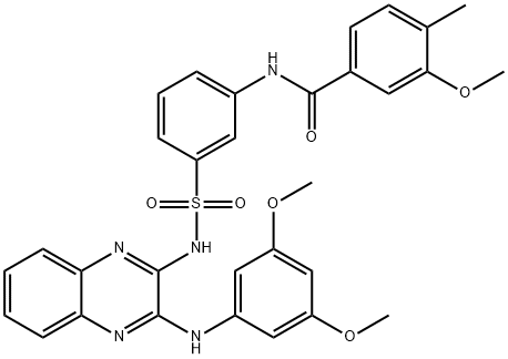 XL PI3K/mTOR inhibitor 结构式