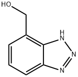 (1H-苯并[D][1,2,3]三唑-7-基)甲醇 结构式