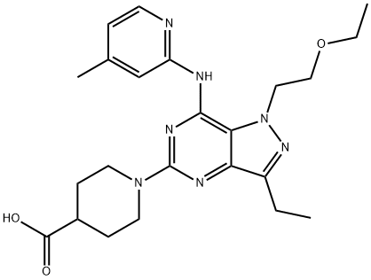 PDE5 inhibitor 42 结构式