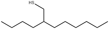 2-丁基辛-1-硫醇 结构式