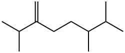 Octane, 2,3,7-trimethyl-6-methylene- 结构式