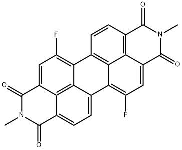 氰氟取代苝酰亚胺 结构式