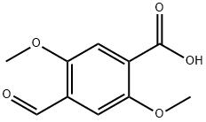 2,5-Dimethoxy-4-formylbenzoic acid 结构式