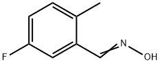 Benzaldehyde, 5-fluoro-2-methyl-, oxime 结构式