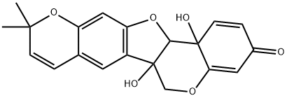 羟基晚香玉酮 结构式