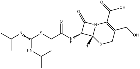 去乙酰头孢硫脒 结构式