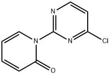 1-(4-氯嘧啶-2-基)吡啶-2(1H)-酮 结构式
