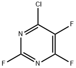 Pyrimidine, 4-chloro-2,5,6-trifluoro- 结构式