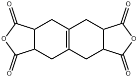 1H,3H-Naphtho[2,3-c:6,7-c']difuran-1,3,6,8-tetrone, 3a,4,5,5a,8a,9,10,10a-octahydro- (9CI) 结构式