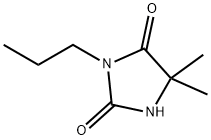 5,5-二甲基-3-丙基咪唑烷-2,4-二酮 结构式