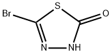 5-溴-1,3,4-噻二唑-2(3H)-酮 结构式