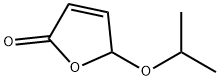 2(5H)-Furanone, 5-(1-methylethoxy)- 结构式