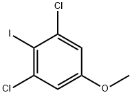 Benzene, 1,3-dichloro-2-iodo-5-methoxy- 结构式