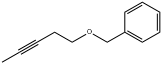 Benzene, [(3-pentyn-1-yloxy)methyl]- 结构式