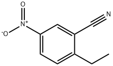2-乙基-5-硝基苯腈 结构式
