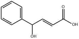 2-Butenoic acid, 4-hydroxy-4-phenyl-, (2E)- 结构式