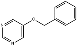 Pyrimidine, 5-(phenylmethoxy)- 结构式