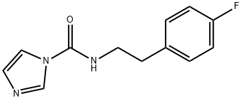 1H-Imidazole-1-carboxamide, N-[2-(4-fluorophenyl)ethyl]- 结构式