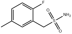 Benzenemethanesulfonamide, 2-fluoro-5-methyl- 结构式