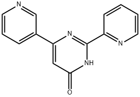 4(3H)-Pyrimidinone, 2-(2-pyridinyl)-6-(3-pyridinyl)- 结构式
