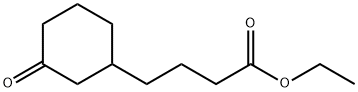 CYCLOHEXANEBUTANOIC ACID, 3-OXO-, ETHYL ESTER 结构式