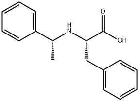 L-Phenylalanine, N-[(1R)-1-phenylethyl]- 结构式