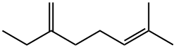 2-Octene, 2-methyl-6-methylene- 结构式