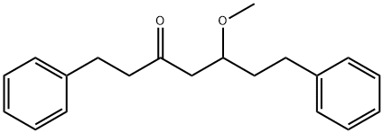 3-Heptanone, 5-methoxy-1,7-diphenyl- 结构式