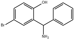 Phenol, 2-(aminophenylmethyl)-4-bromo- 结构式