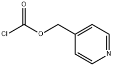 Carbonochloridic acid, 4-pyridinylmethyl ester 结构式