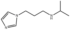1H-Imidazole-1-propanamine, N-(1-methylethyl)- 结构式