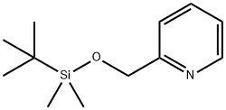 2-[[[(1,1-Dimethylethyl)dimethylsilyl]oxy]methyl]pyridine 结构式