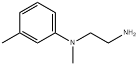 1,2-Ethanediamine, N1-methyl-N1-(3-methylphenyl)- 结构式