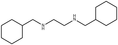 N1,N2-双(环己基甲基)乙烷-1,2-二胺 结构式