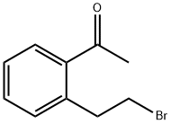 Ethanone, 1-[2-(2-bromoethyl)phenyl]- 结构式