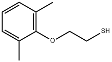 2-(2,6-二甲基苯氧基)乙烷-1-硫醇 结构式