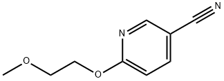 6-(2-甲氧基乙氧基)吡啶-3-甲腈 结构式