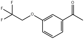 Ethanone, 1-[3-(2,2,2-trifluoroethoxy)phenyl]- 结构式
