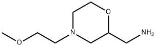 2-Morpholinemethanamine,4-(2-methoxyethyl)- 结构式