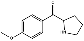 Methanone, (4-methoxyphenyl)-2-pyrrolidinyl- 结构式