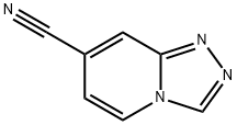 1,2,4]triazolo[4,3-a]pyridine-7-carbonitrile 结构式