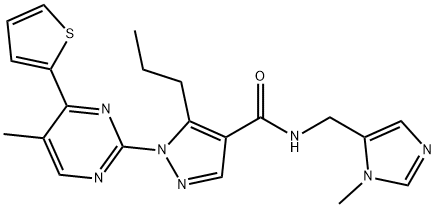 Insulin levels modulator 结构式