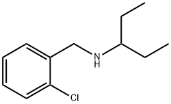 N-(2-氯苄基)戊-3-胺 结构式